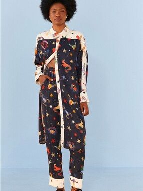 FARM RIO Zodiac Lenzing Ecovero Viscose Pants